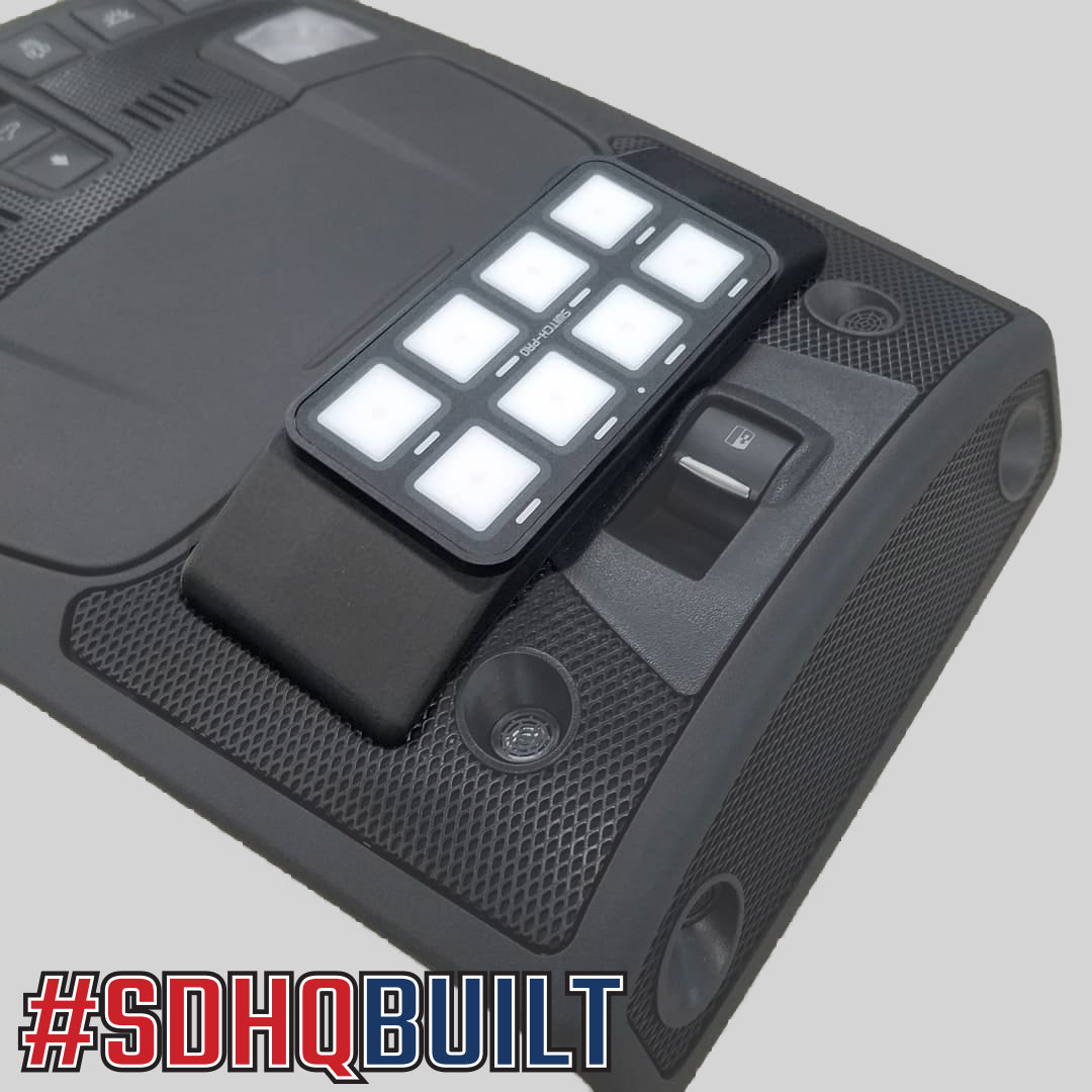 '17-22 Ford F250/350 SDHQ Built Switch-Pros Keypad Mount