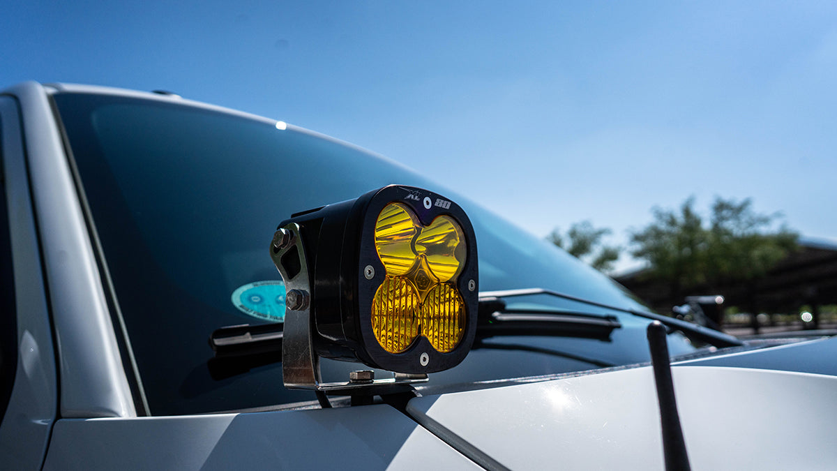 '10-14 Ford Raptor SDHQ Built A-Pillar Light Mounts display