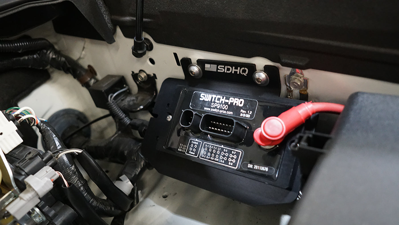 '08-21 Toyota Land Cruiser SDHQ Switch-Pros Power Module Mount display