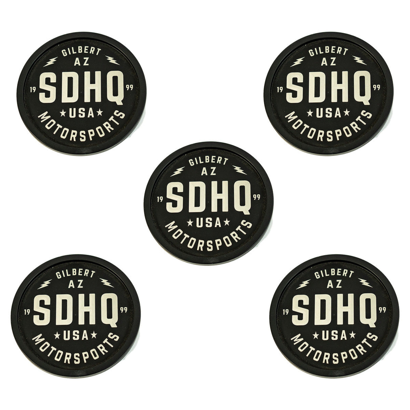 SDHQ Built Coaster Kit w/ Machined Brass Coaster Holder