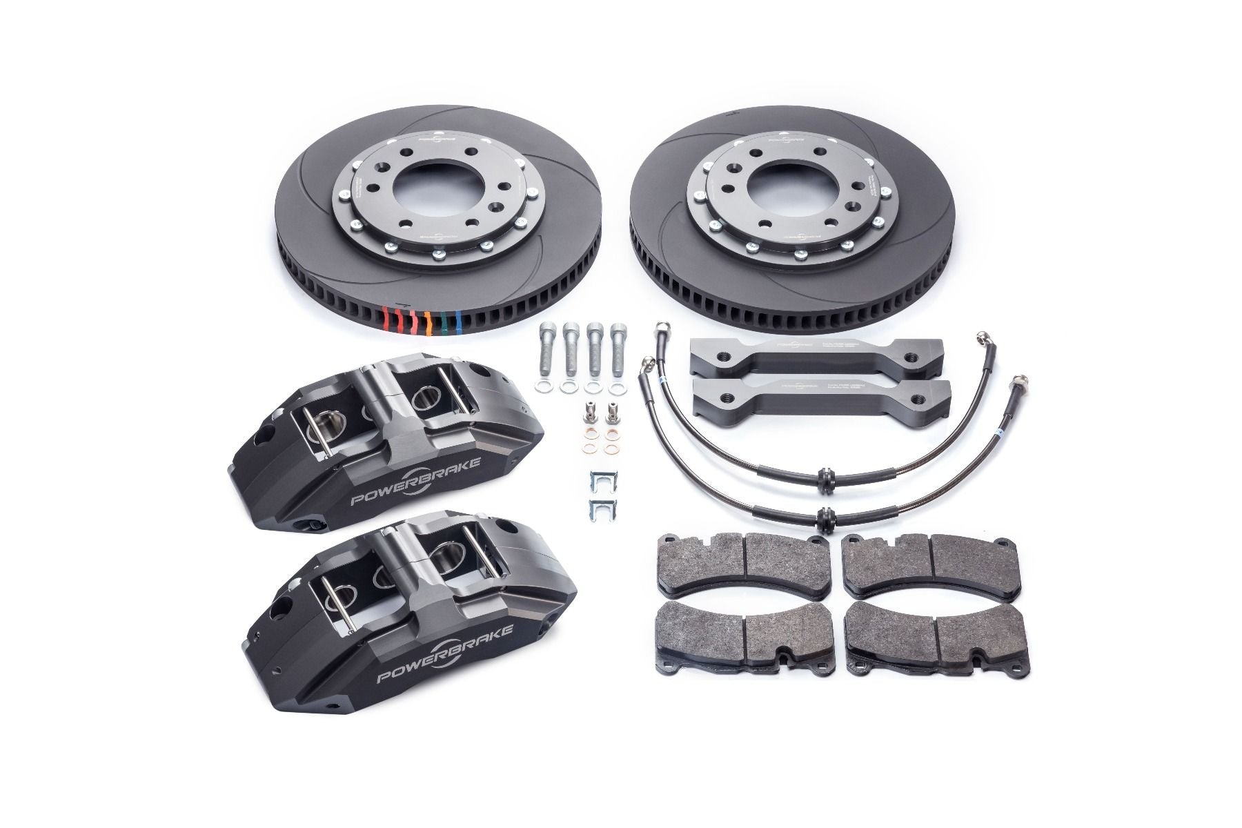 Stage-2 Big Brake Kit / Grey (90-97 LC 80 Series) Powerbrake parts