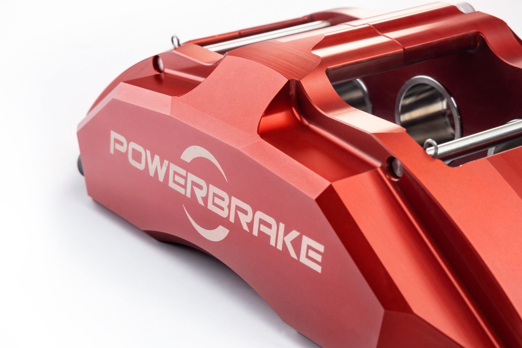 Stage-2 Big Brake Kit / Red (90-97 LC 80 Series) Powerbrake close-up