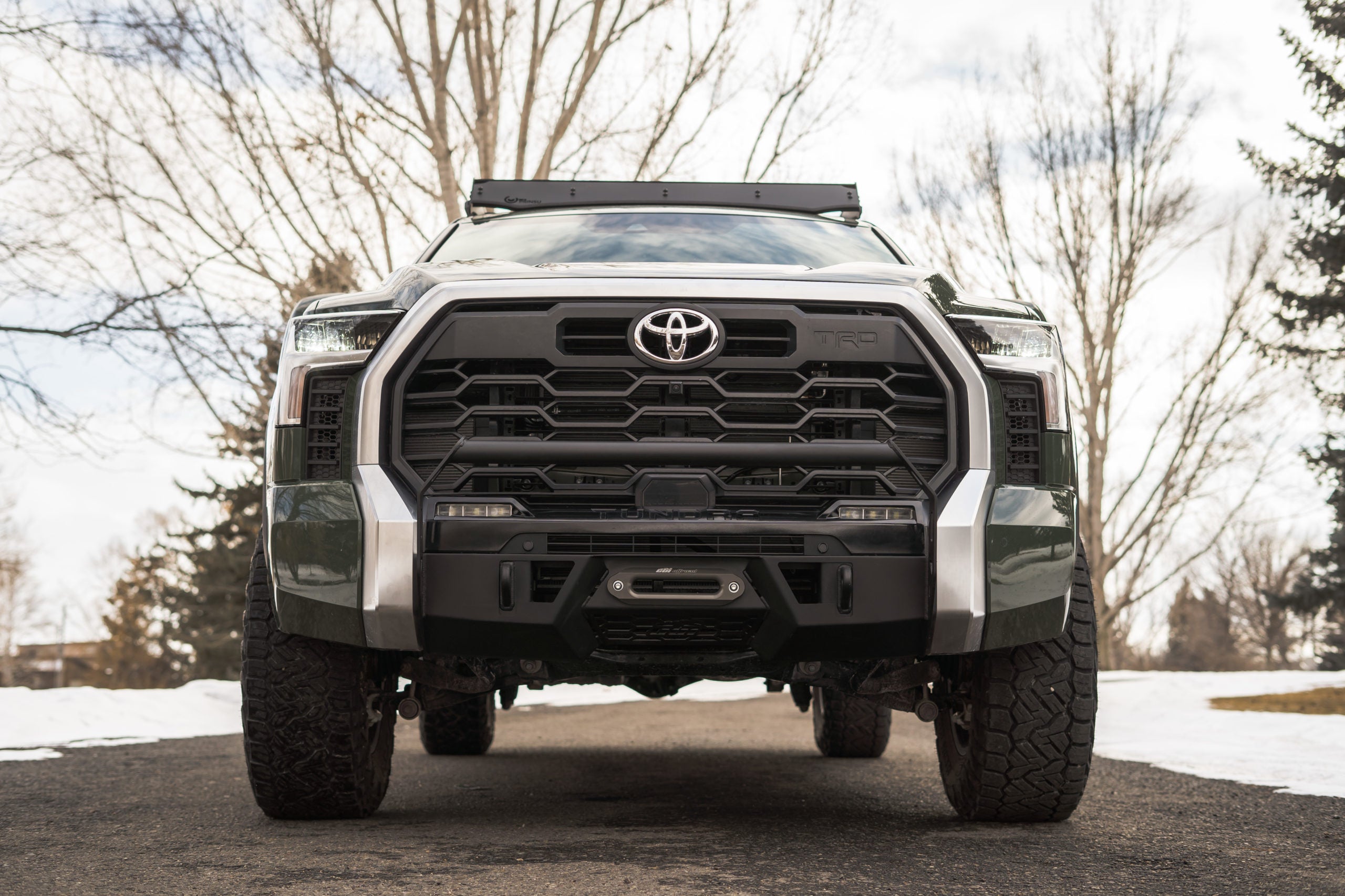 '22-23 Toyota Tundra CBI Off-Road Covert Series Front Bumper display