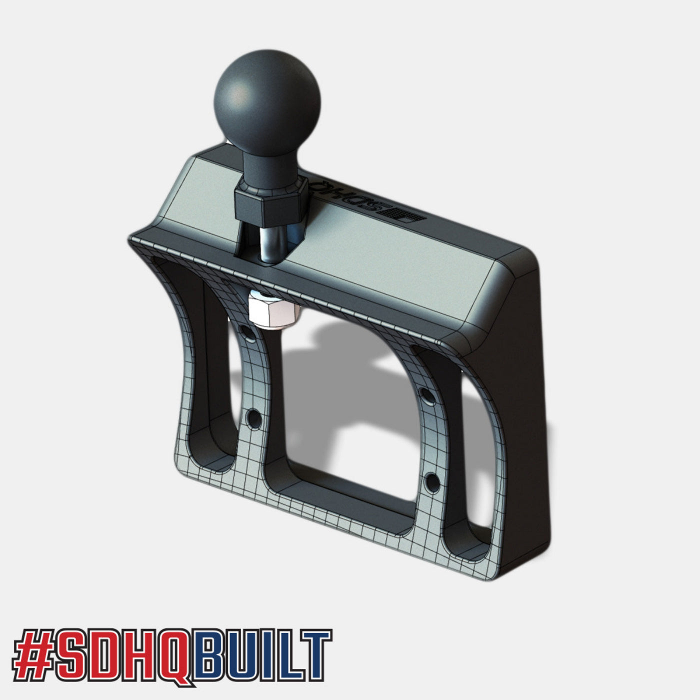 '22-24 Toyota Tundra SDHQ Built Complete Switch-Pros RCR-Force-12 Mounting Kit Keypad Mount Design