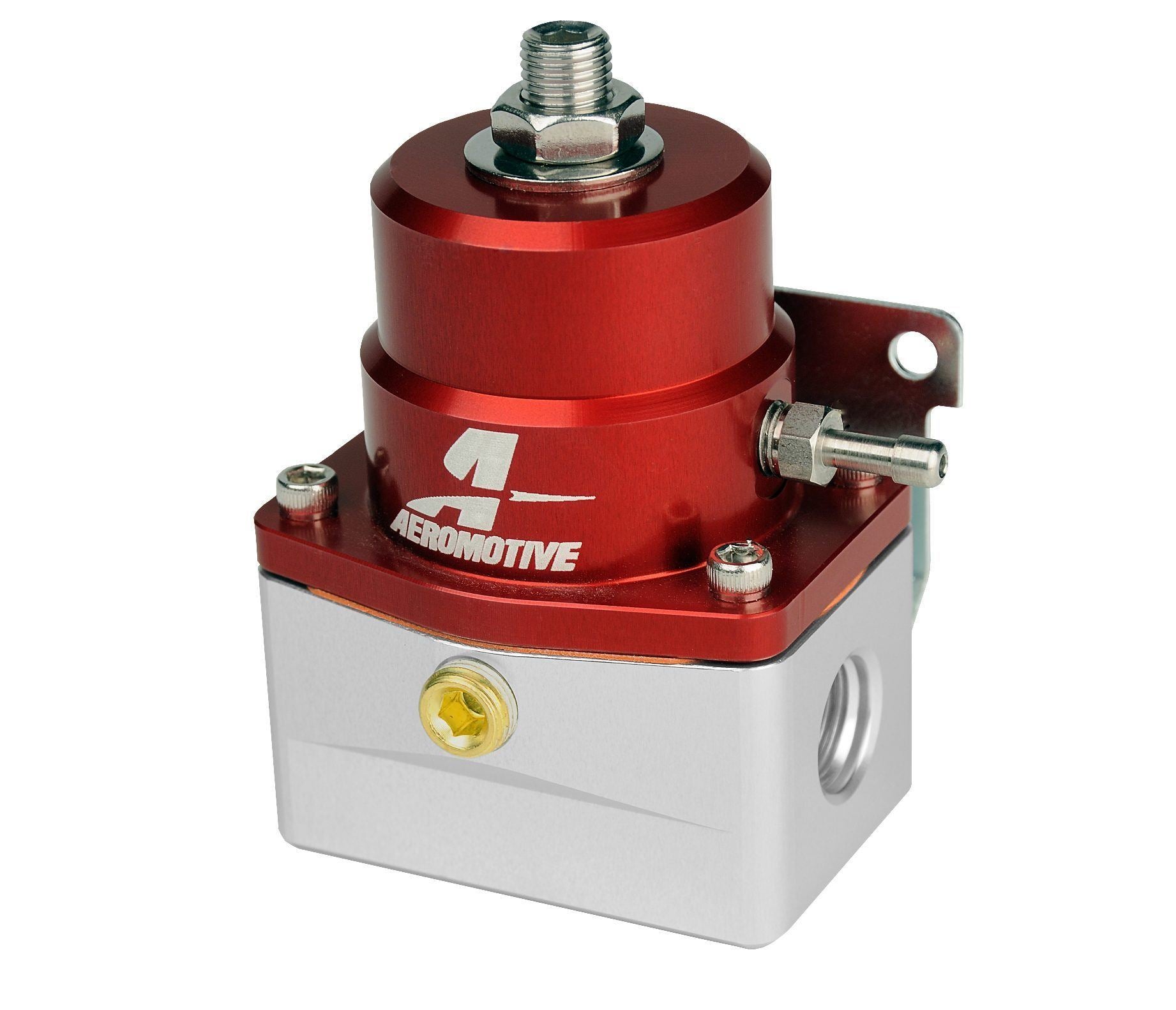 A1000 Classic EFI Regulator Regulator Aeromotive Inc. ORB-06 Red/Silver 