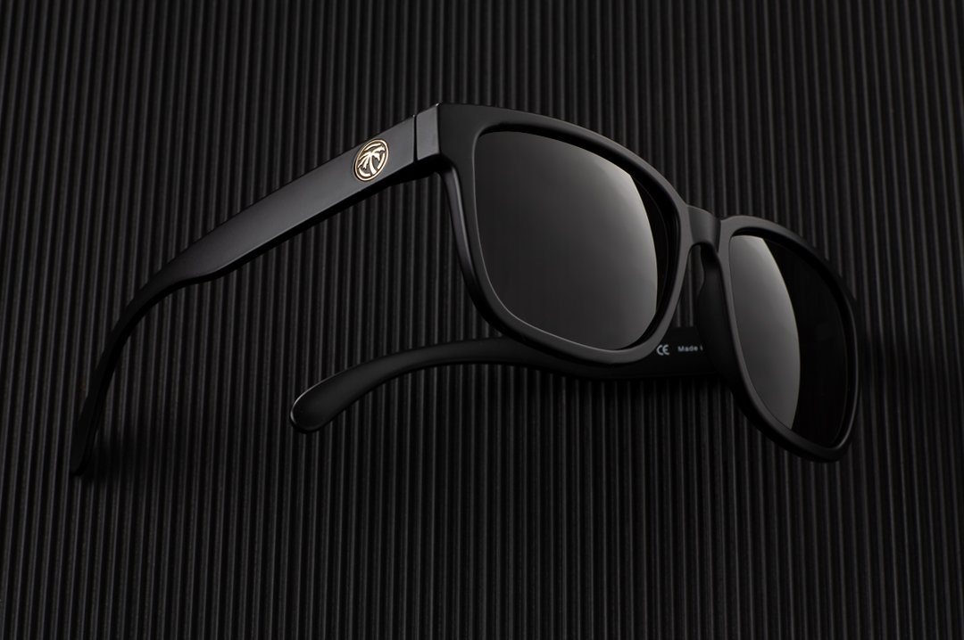 Apollo Series Black Frame Sunglasses Sunglasses Heatwave  display
