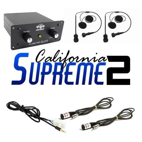 California Supreme Communications PCI Radios 2 Seats Standard parts