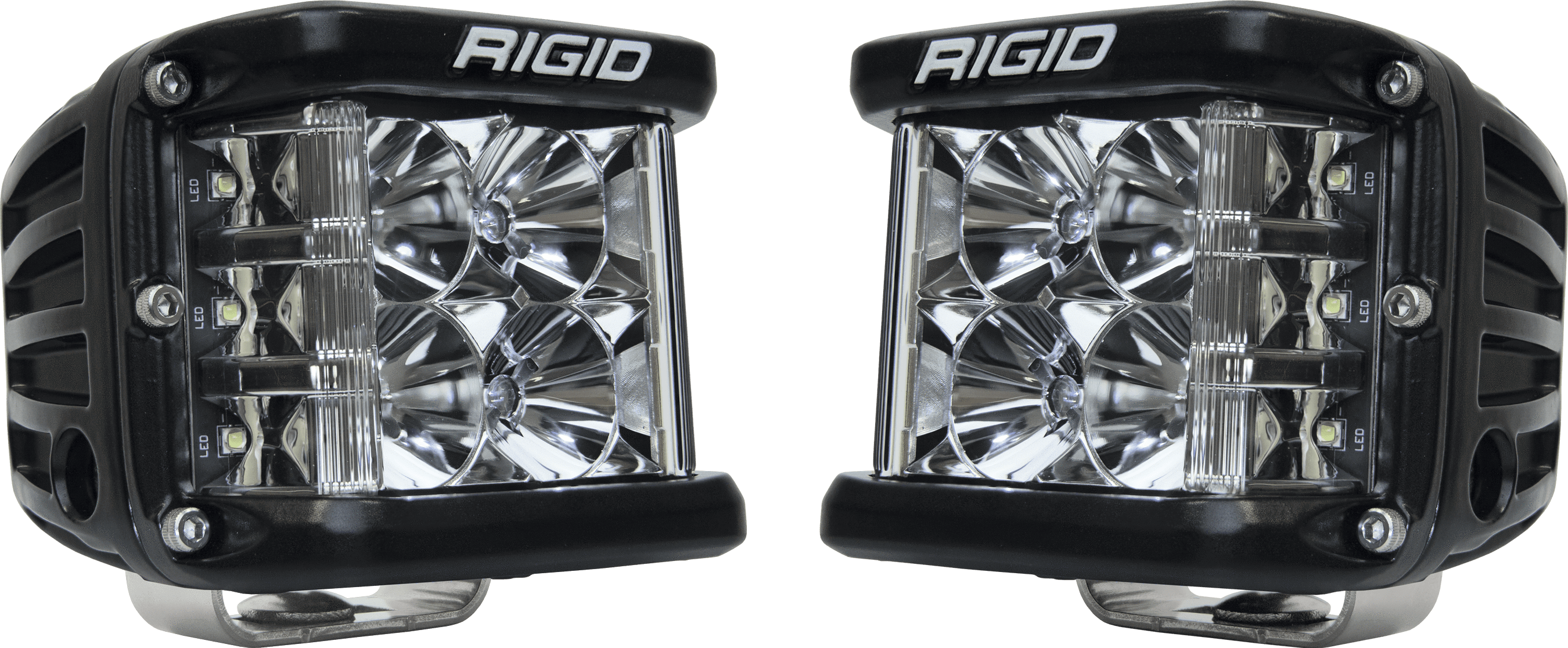 D-SS Pro Series Pod LED Light-Pair Lighting Rigid Industries Black Flood 