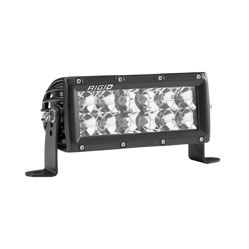 E-Series PRO LED Light Bar Lighting Rigid Industries 6" Black Flood