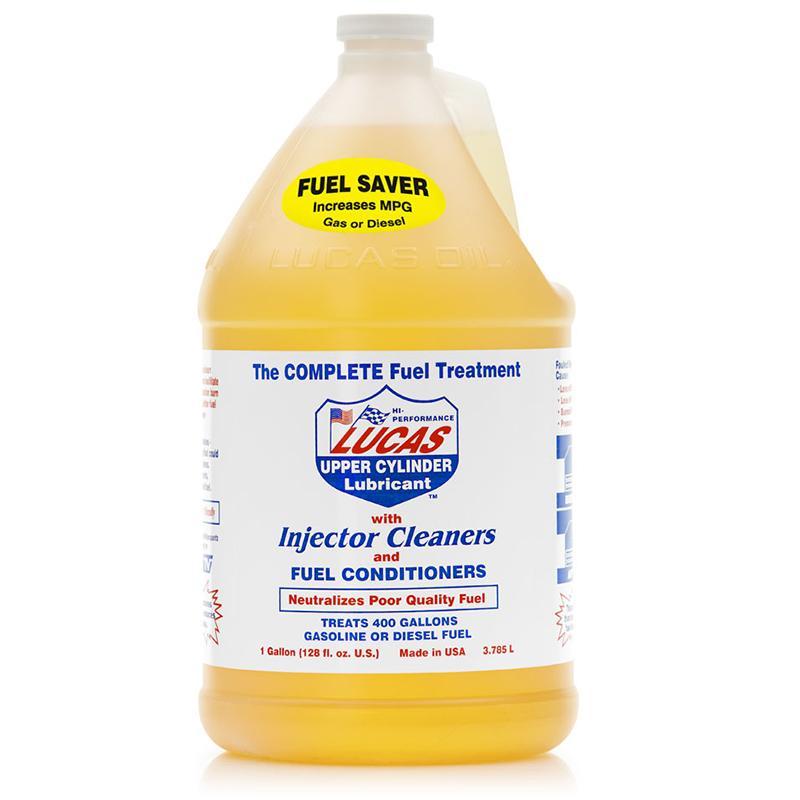 Fuel Treatment Fluid Oils and Grease Lucas Oil 1 Gallon display