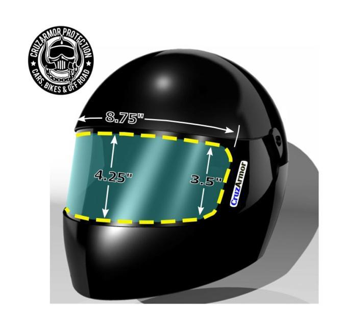 Helmet Shield Protection Kit-Generic Safety Equipment Cruz Armor display