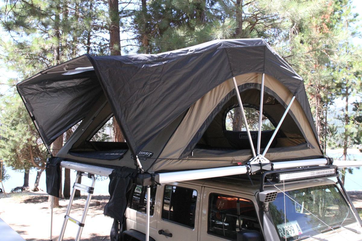 High Country Series 80" Roof Top Tent Roof Top Tent Freespirit Recreation display