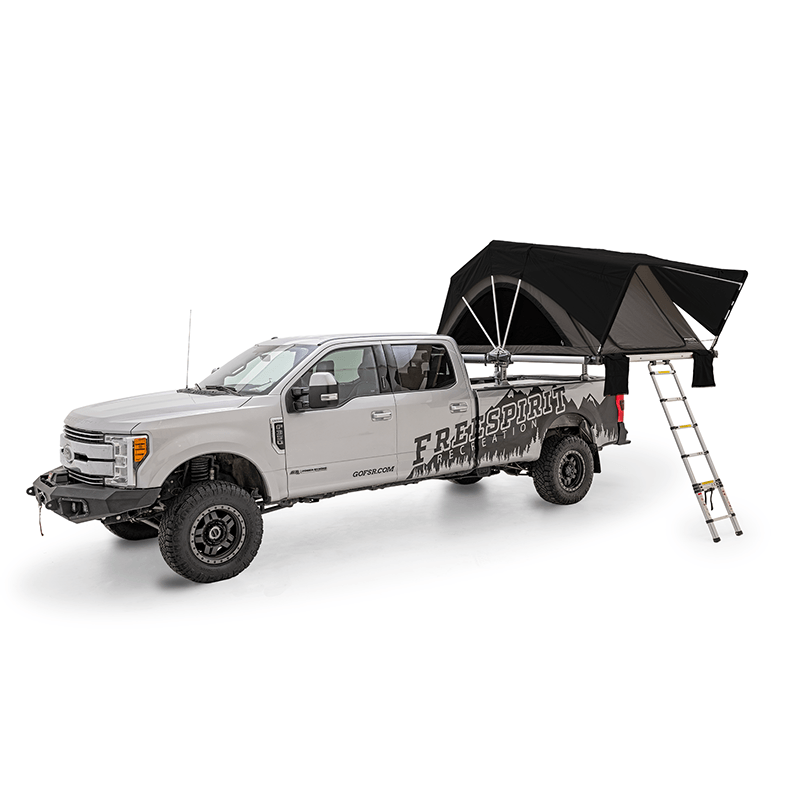 High Country Series 80" Roof Top Tent Roof Top Tent Freespirit Recreation Grey/Black display