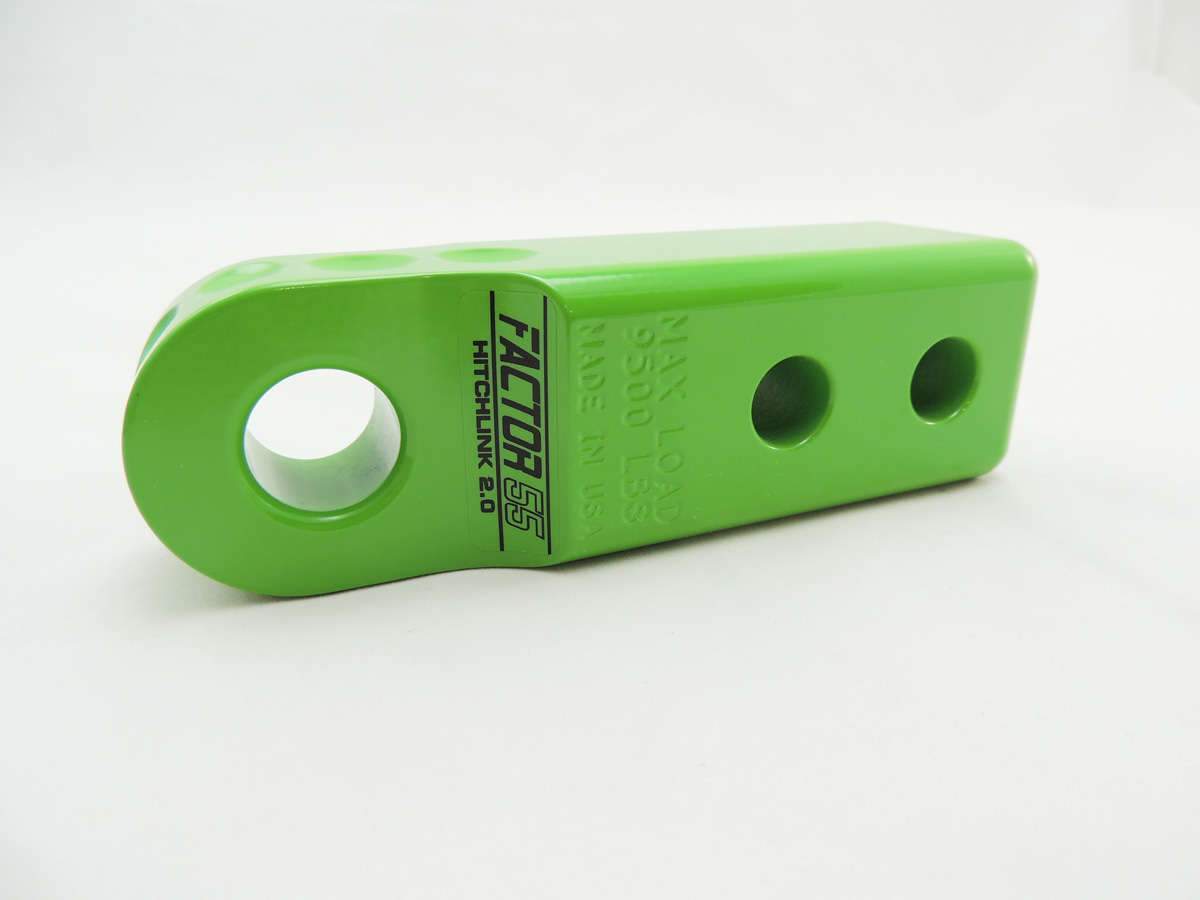 HitchLink 2.0 Recovery Accessories Factor 55 Lime Green 