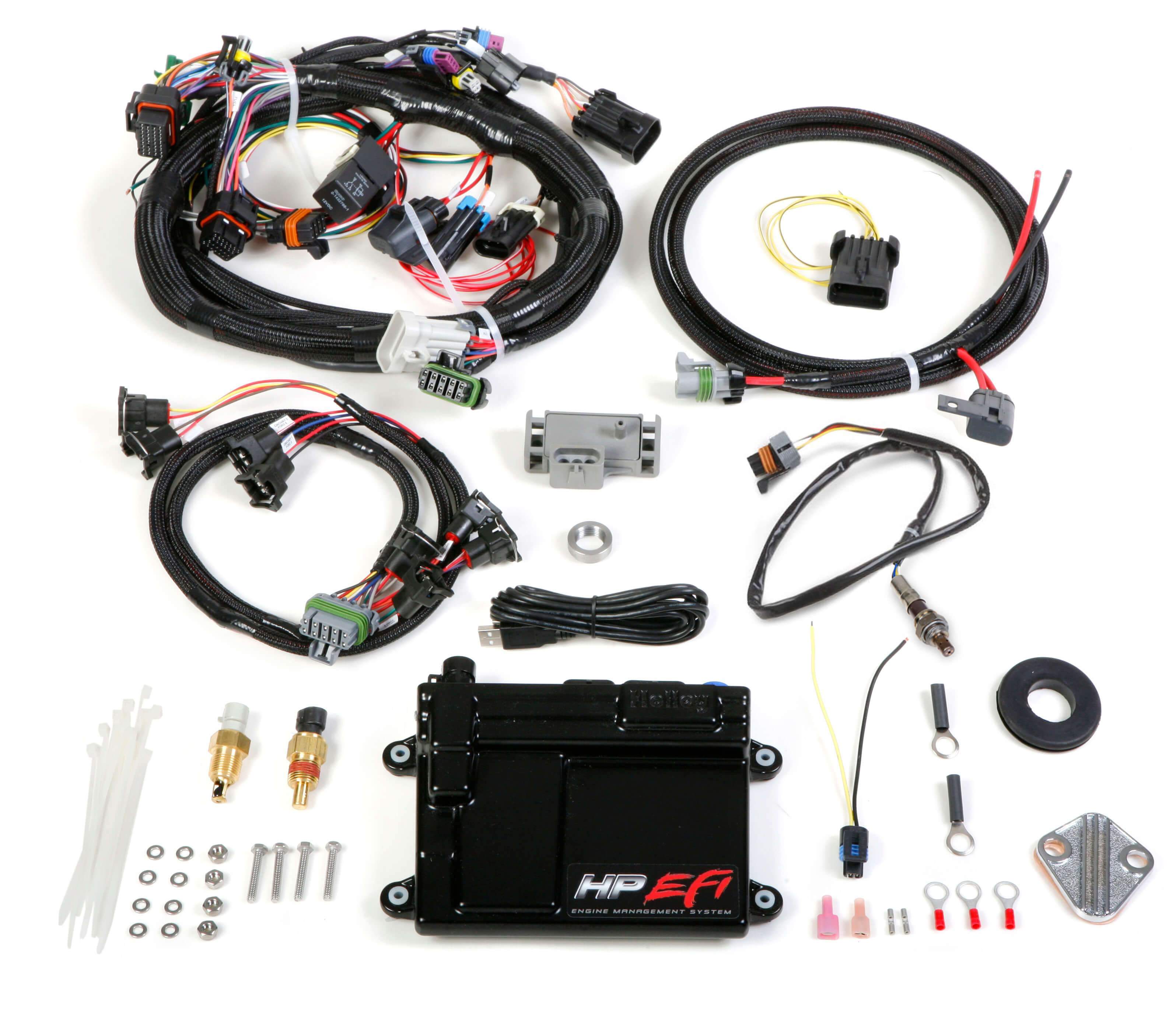 HP EFI ECU and Harness Kit Performance Holley Performance parts