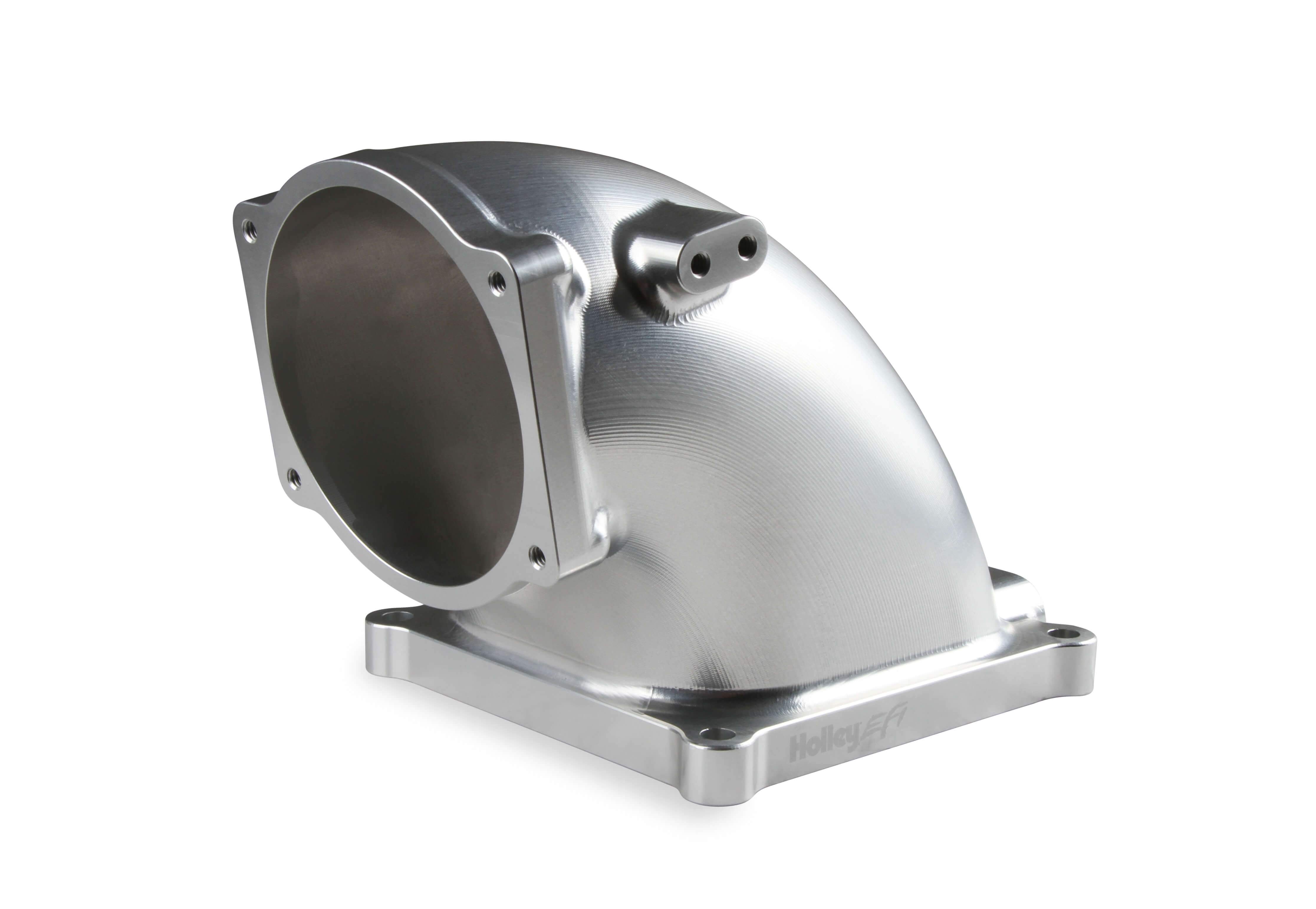 Throttle Billet Body Intake Elbows GM-LS Performance Holley Performance display