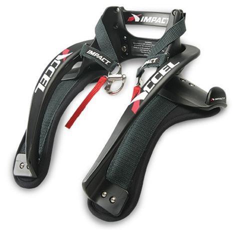 Accel Frontal Head Restraint Safety Impact display