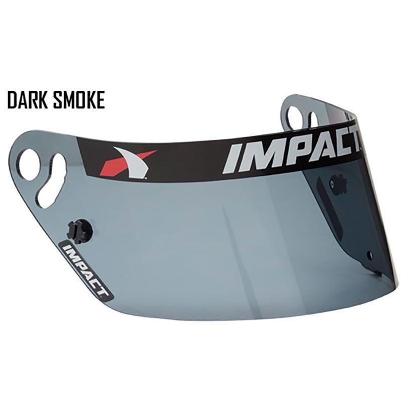 Air Draft Series Helmet Shield w/ Cruz Armor Safety Equipment Impact Dark Smoke 