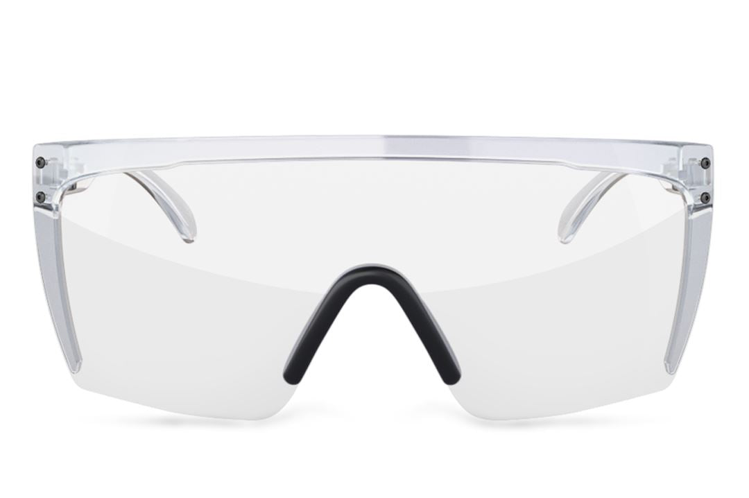 Lazer Face Series Clear Z.87 Safety Glasses Sunglasses Heatwave 