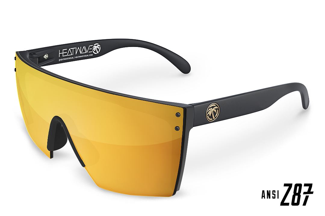 Lazer Face Series Z.87 Gold Rush Sunglasses Sunglasses Heatwave No Standard Frame No Side Shields 