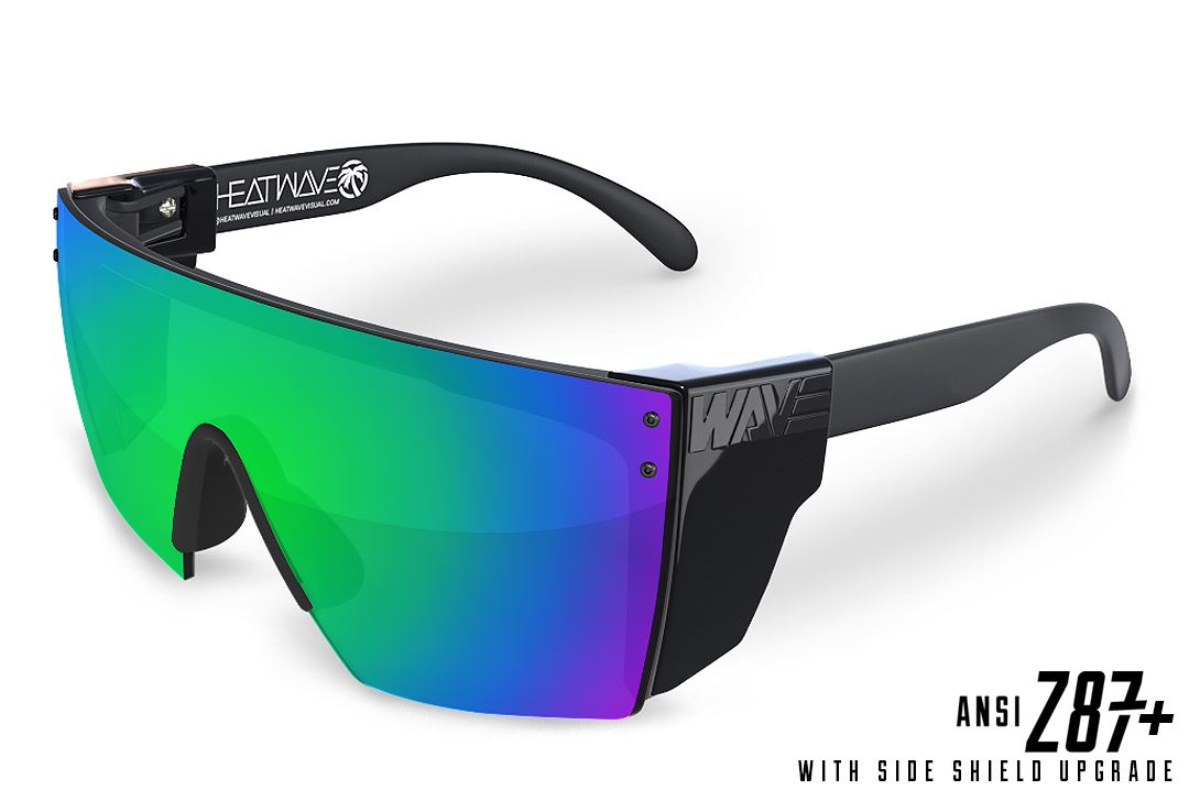 Lazer Face Series Z.87 PIFF Sunglasses Sunglasses Heatwave Yes Black Side Shields 
