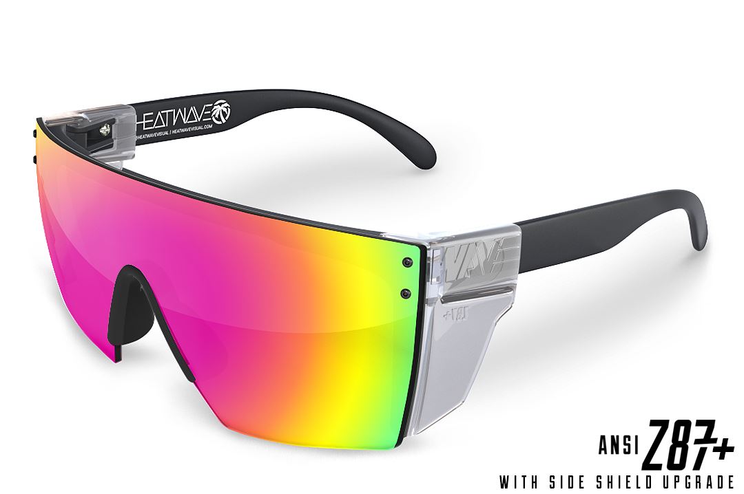Lazer Face Series Z.87 Savage Spectrum Sunglasses Sunglasses Heatwave Yes Clear Side Shields 
