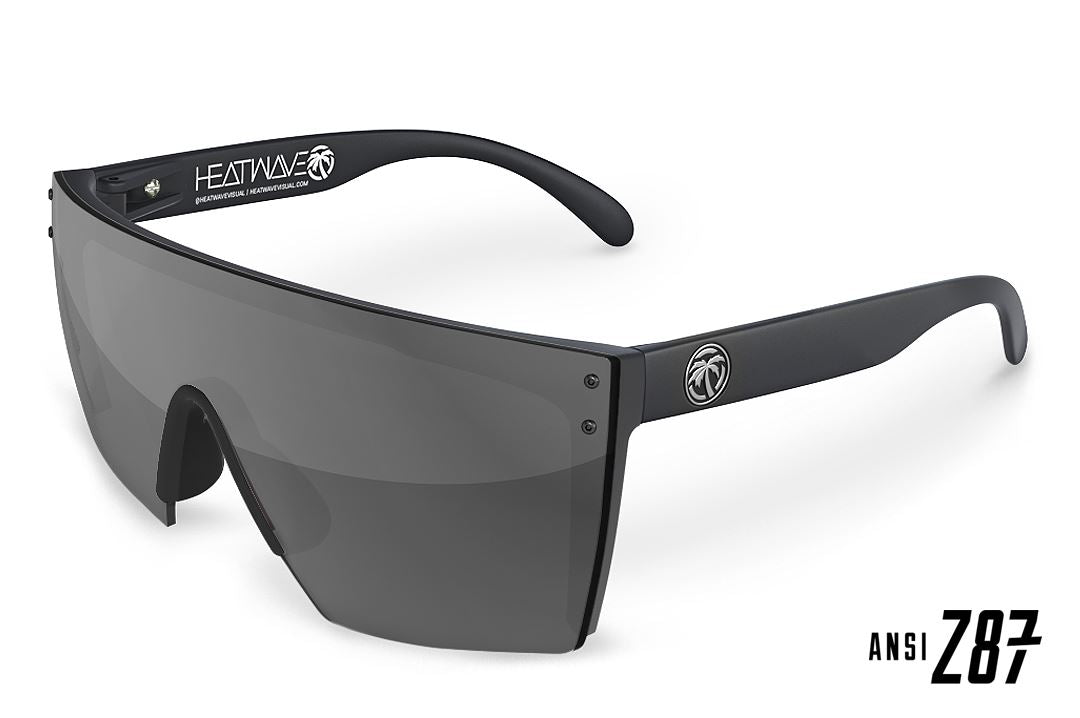 Lazer Face Series Z.87 Silver Mirror Sunglasses Sunglasses Heatwave No Standard Frame No Side Shields 