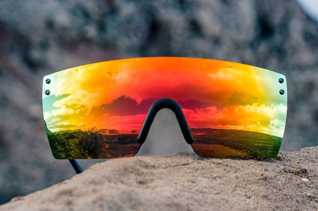 Lazer Face Series Z.87 Sunblast Sunglasses Sunglasses Heatwave display