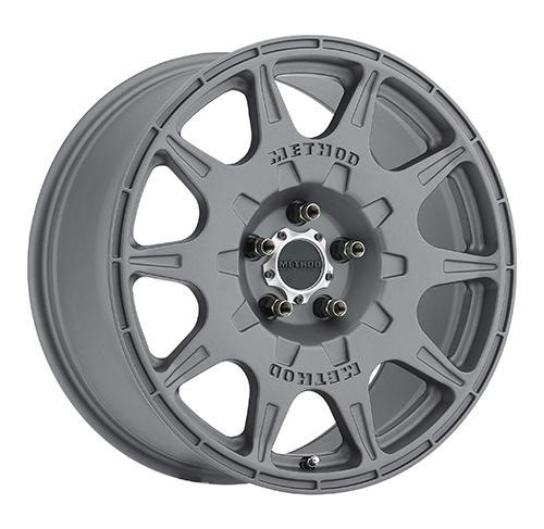MR502 RALLY Wheels Method Wheels Titanium 17" 17 x 8.0 | 5x100 | 6.10