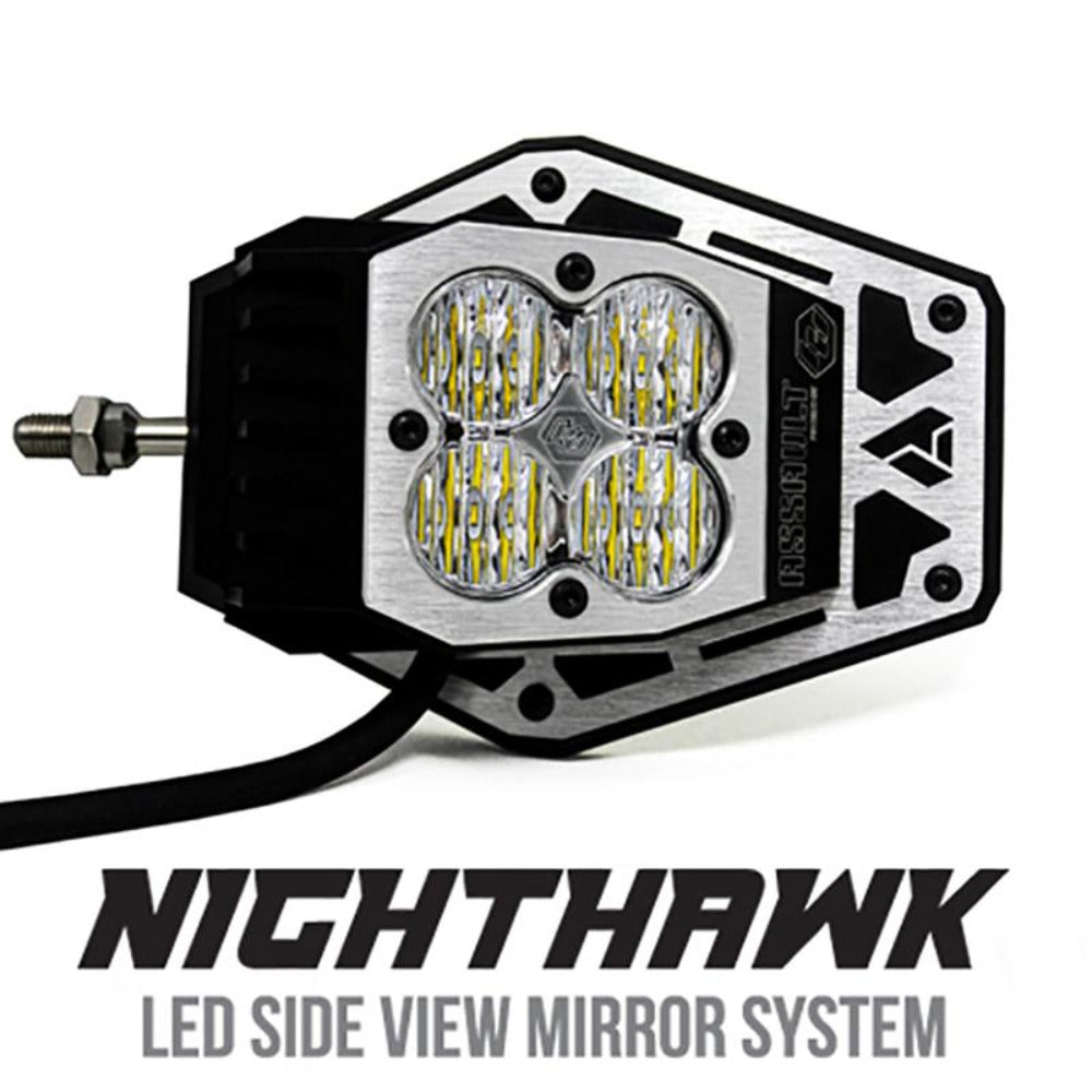 Nighthawk Mirror Kit-Squadron Sport Lighting Baja Designs Display 