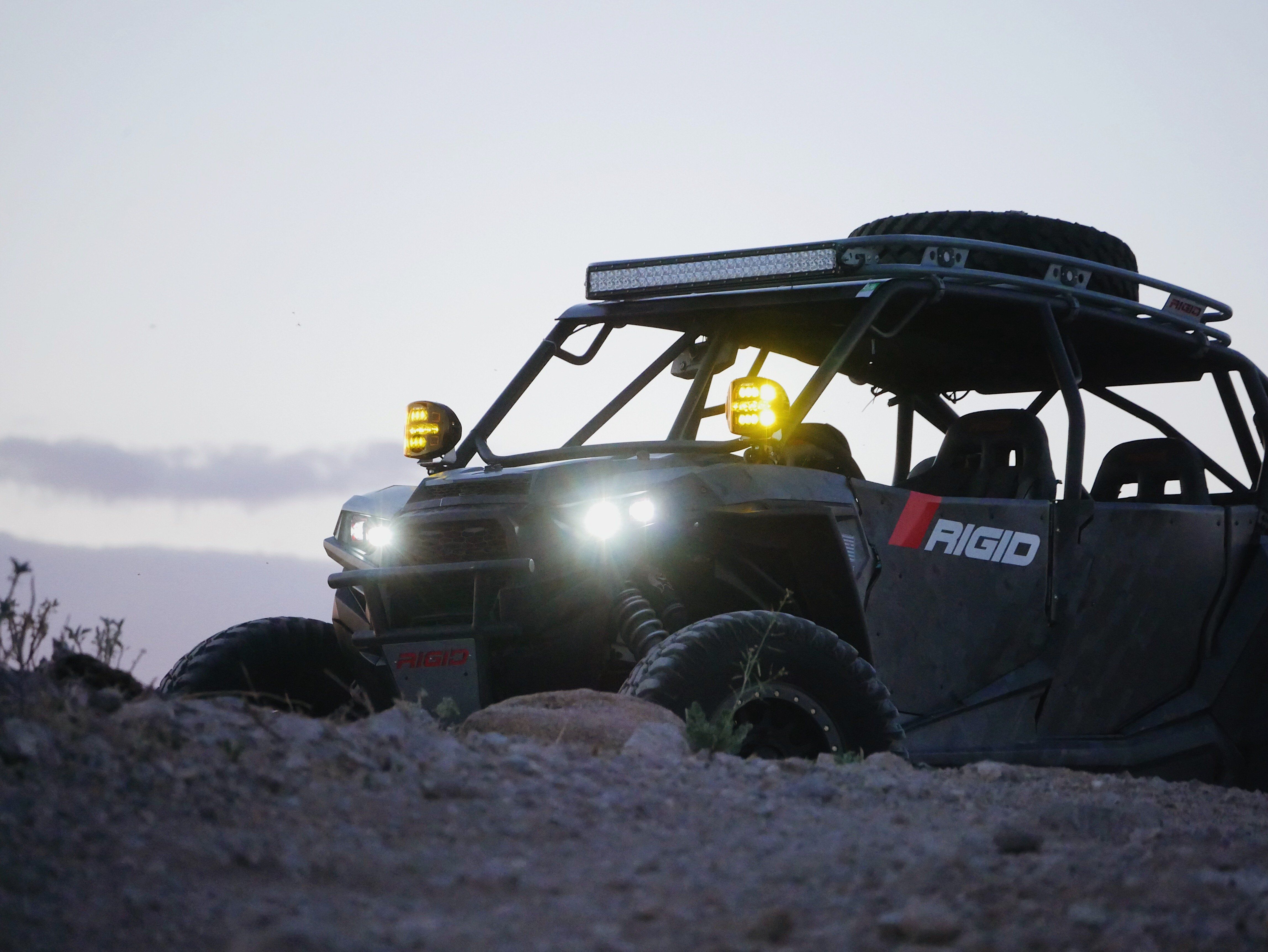 Rigid Adapt XP Extreme Powersports LED Light - Single Lighting Rigid Industries