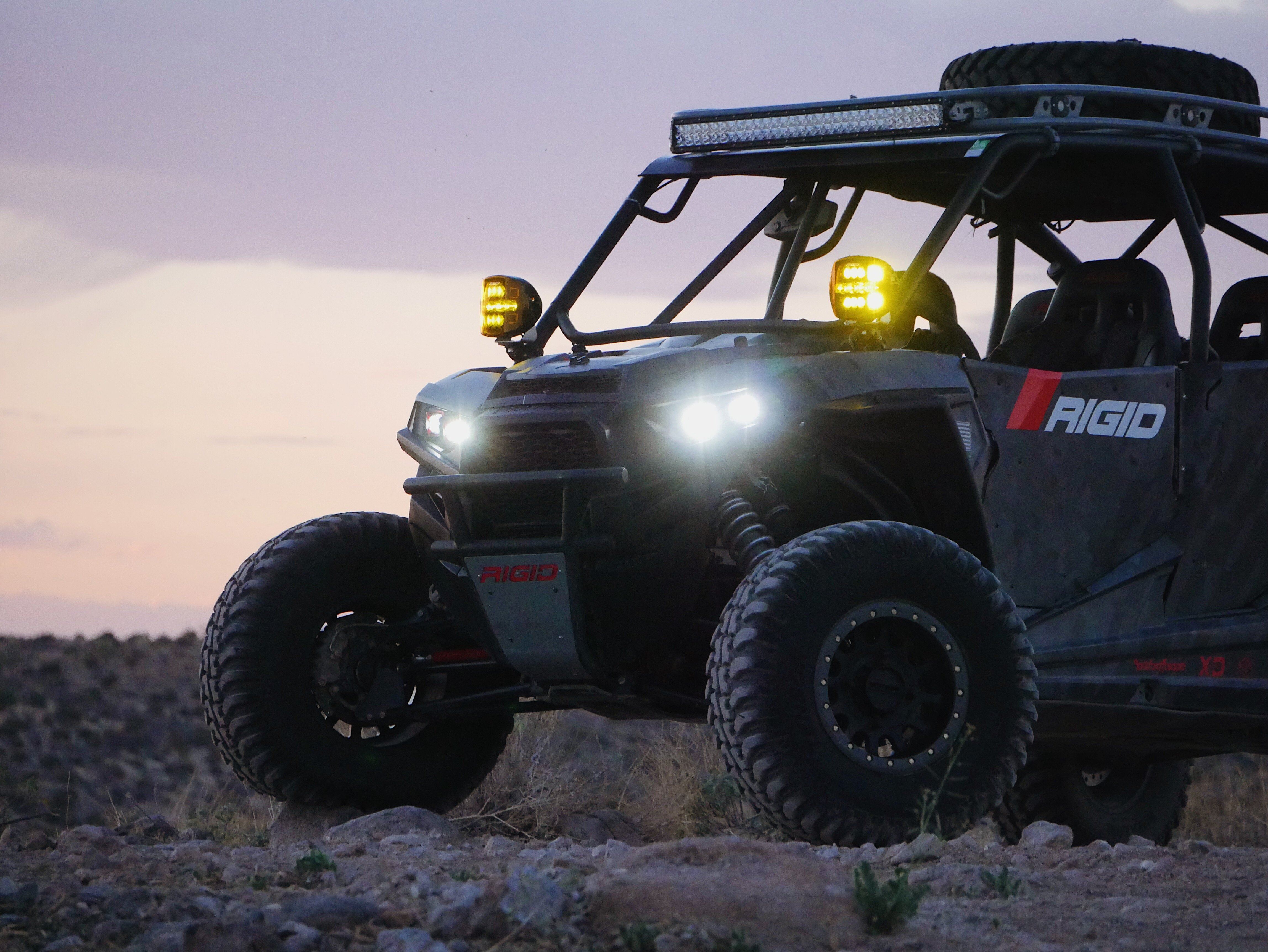 Rigid Adapt XP Extreme Powersports LED Light - Single Lighting Rigid Industries