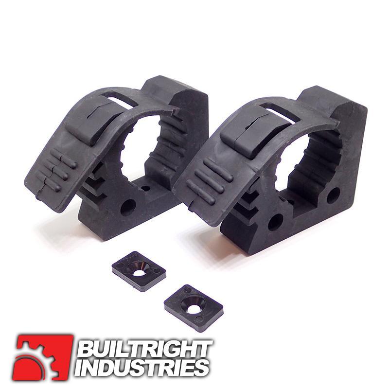 Rubber 'Quick Fist' Clamp (Pair) Bed Accessory BuiltRight Industries 1"-2.25" 