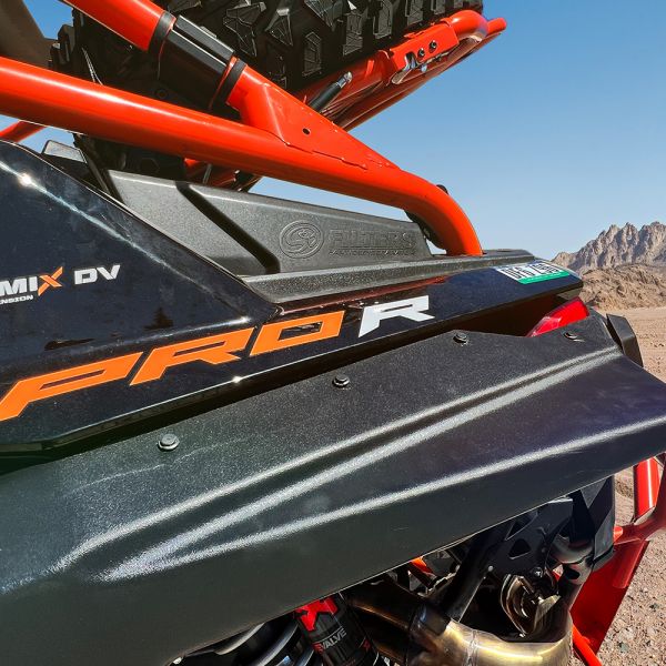 Particle Separator for the '22-23 Polaris RZR Pro R 2.0L Wheel Well Mount (top part)