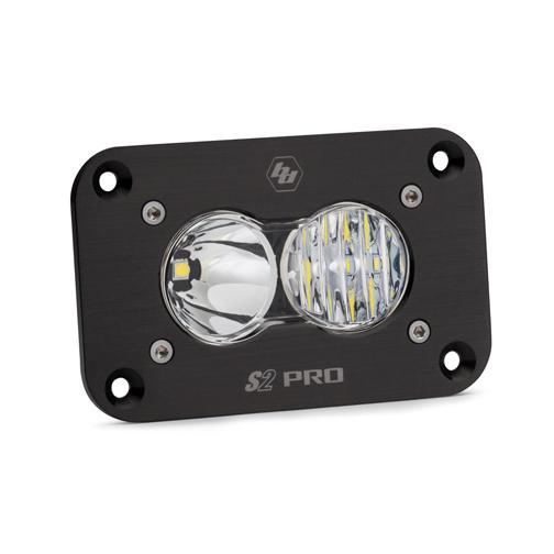 S2 Pro Flush Mount LED Light Lighting Baja Designs Clear Driving/Combo 