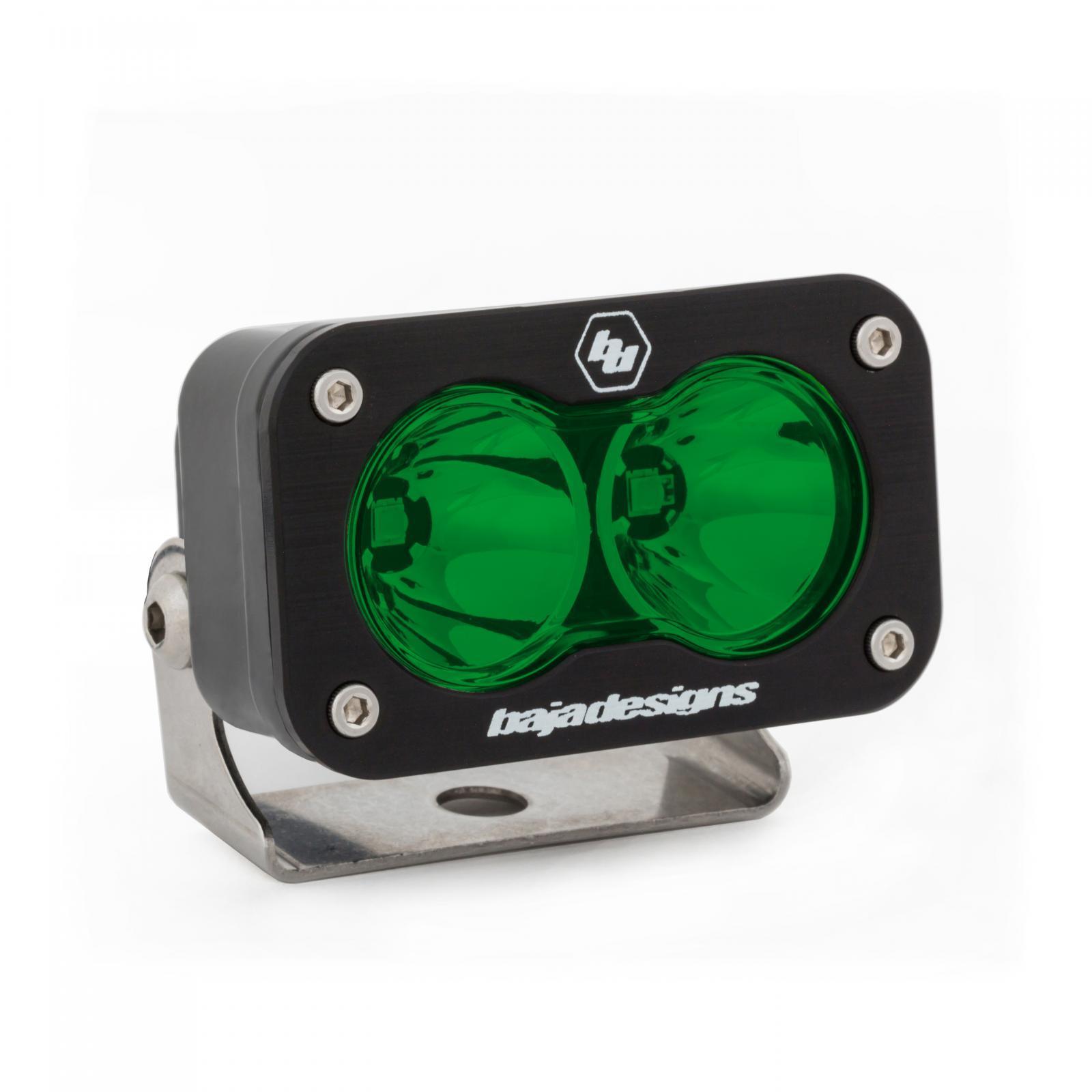 S2 Sport LED Light | Colored Lens Lighting Baja Designs Green 