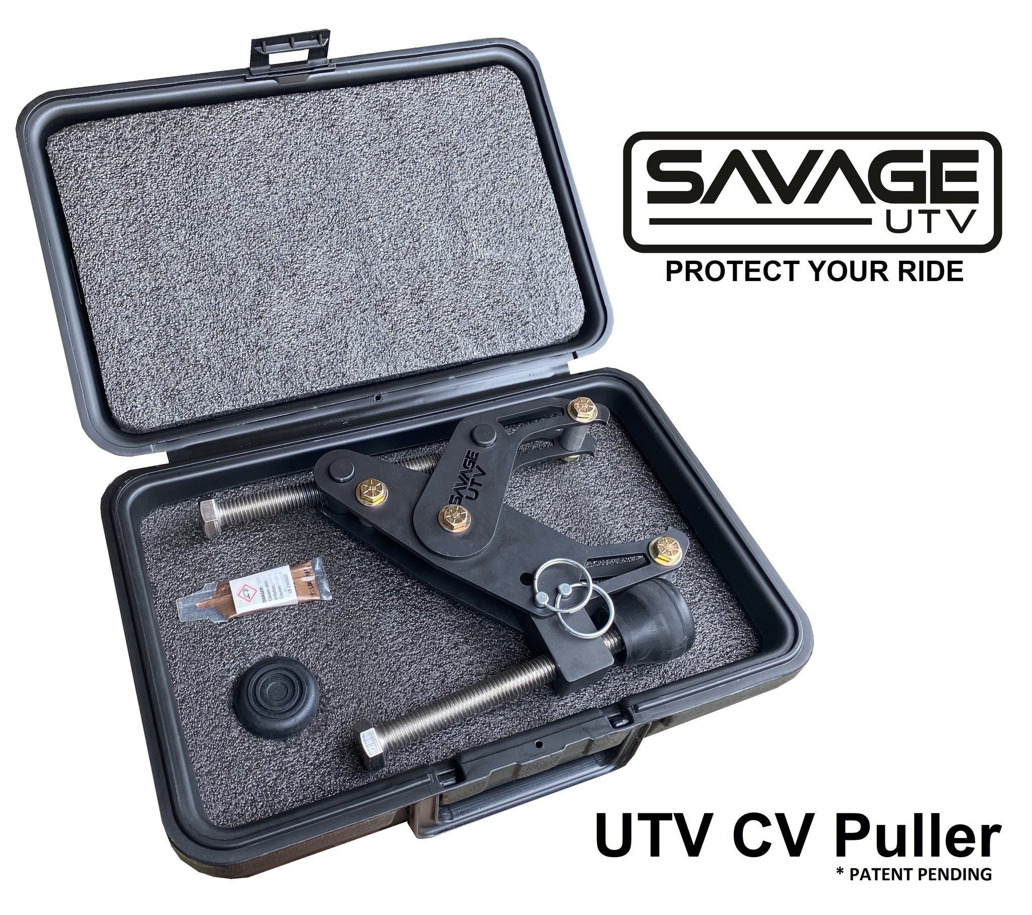 CV Puller Trail Gear Savage UTV  display w/logo