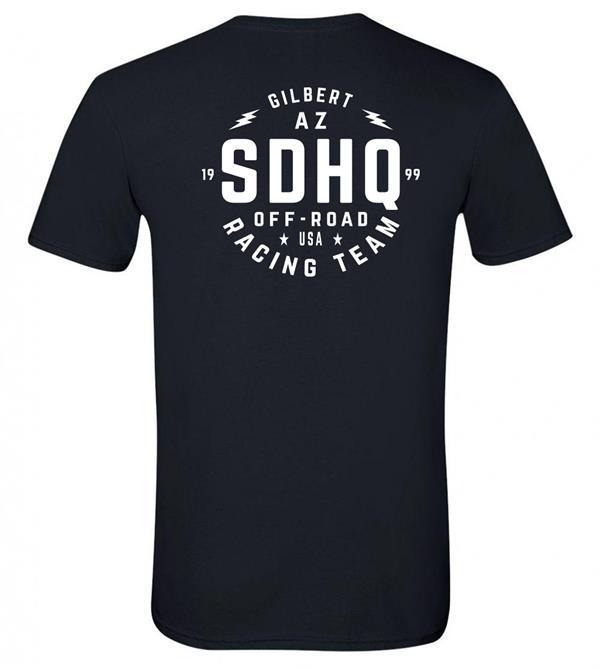 SDHQ Mens 2018 Race T-Shirt-Black Apparel SDHQ Off Road 