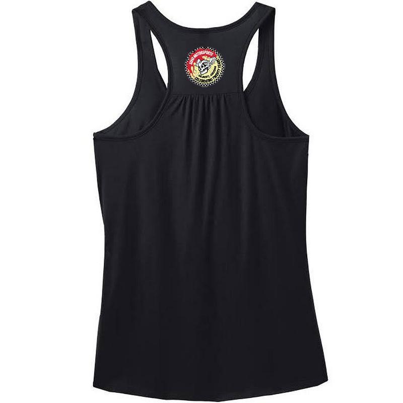 SDHQ Motorsports 20 Year "Motor Head" Gathered Back Womens Tank Apparel SDHQ Off Road 