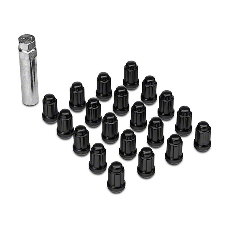 Splined Lug Nut Kit Wheel Lug Nuts SDHQ Off Road Toyota 2007-Current Tundra Black