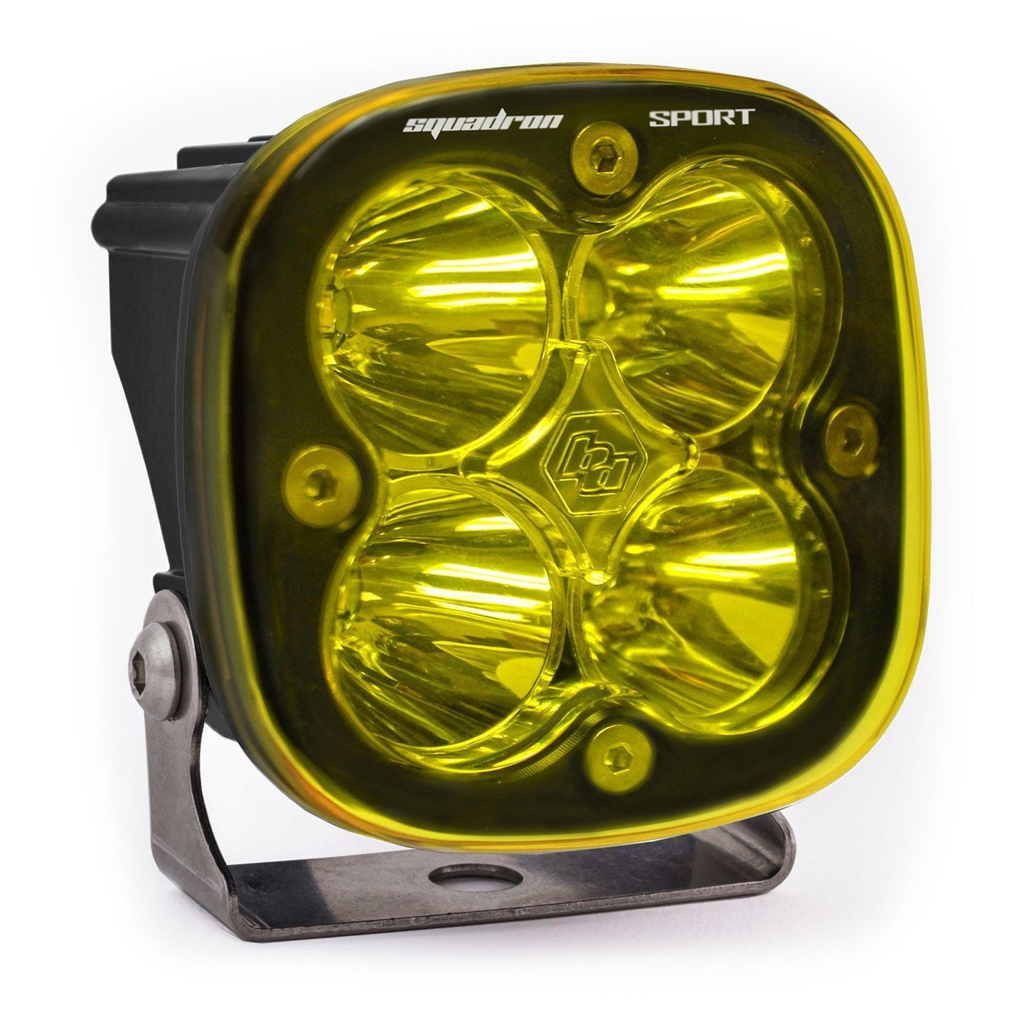 Squadron Sport LED Light Lighting Baja Designs Black Amber Spot