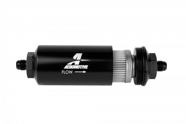 SS Series 100 Micron Fuel Filter-Male End Fuel Filter Aeromotive Inc. 