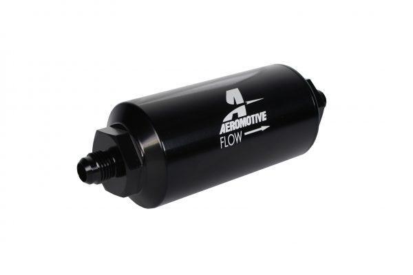SS Series 100 Micron Fuel Filter-Male End Fuel Filter Aeromotive Inc. 