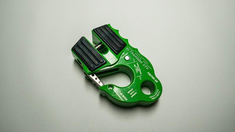  UltraHook XTV Recovery Accessories Factor 55 Lime Green 