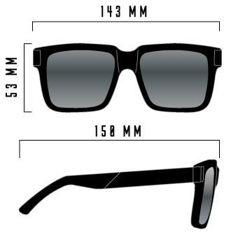 USA Continental Series Stars and Stripes Sunglasses Heatwave design