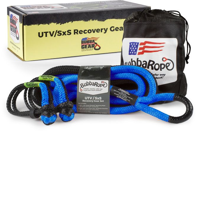 Bubba Rope Off-Road UTV/SxS Gear Set-Blue
