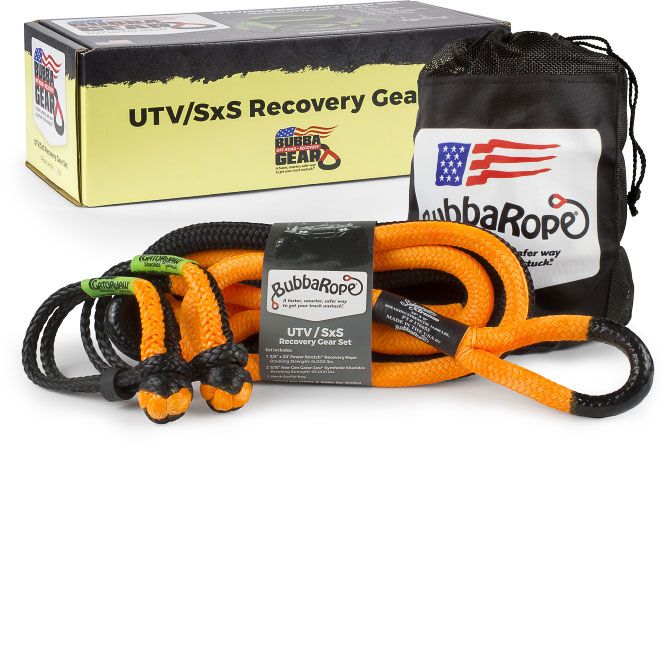 Bubba Rope Off-Road UTV/SxS Gear Set-Orange