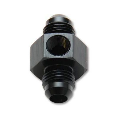 Vibrant Male AN Flare Unions(with 1/8" NPT Port) Fabrication Vibrant Performance 