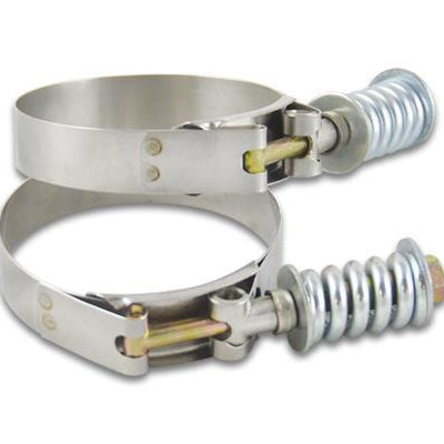 Vibrant Spring Loaded T-Bolt Clamps Fabrication Vibrant Performance 