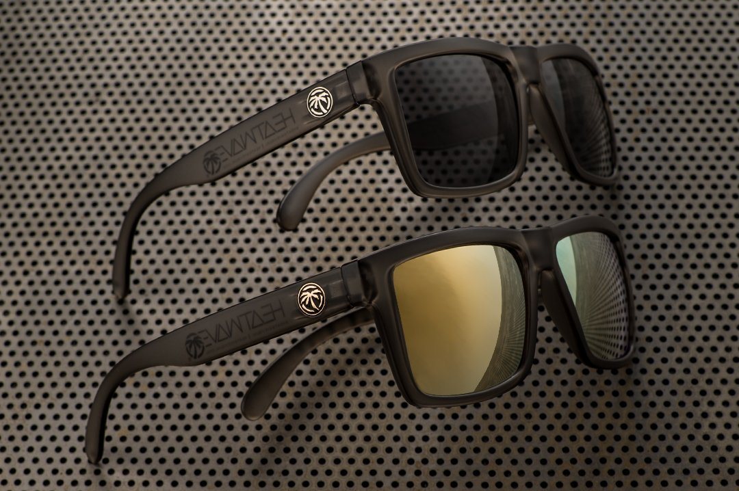 Vise Series Frosted Smoke Sunglasses Heatwave 